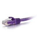 C2G 20ft Cat6a Snagless Unshielded UTP Network Patch Ethernet Cable-Purple