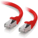 Rocstor CAT6a Ethernet Cable - 10GbE RJ45 - 7 ft Category 6a Network Cable for Network Device - First End: 1 x RJ-45 Network - Male - Second End: 1 x RJ-45 Network - Male - 10 Gbit/s - Patch Cable - Shielding - 24 AWG - Red