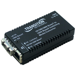 Lantronix M/GE-PSW-LX-01 Transceiver/Media Converter