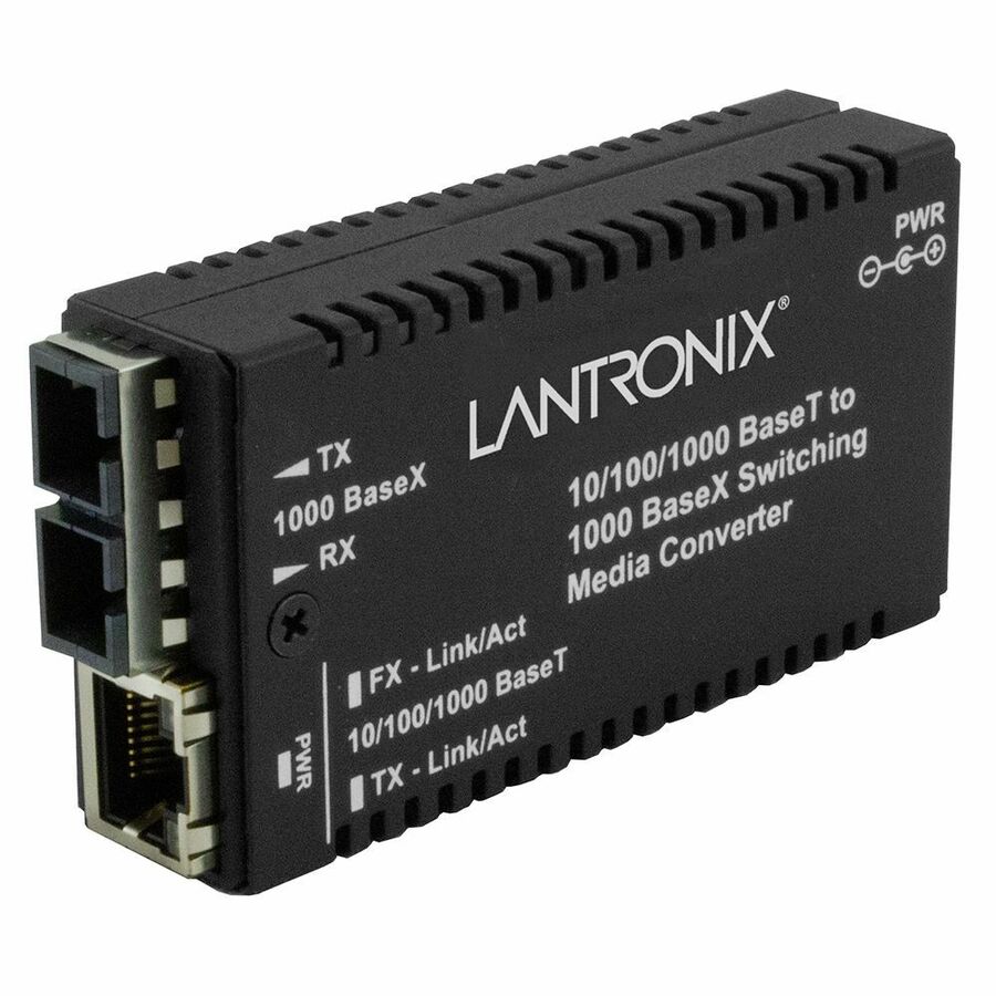 Lantronix M/GE-PSW-LX-01 Transceiver/Media Converter