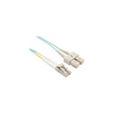 Unirise Fiber Optic Network Cable - 32.81 ft Fiber Optic Network Cable for Network Device - First End: LC Network - Male - Second End: SC Network - Male - 40 Gbit/s
