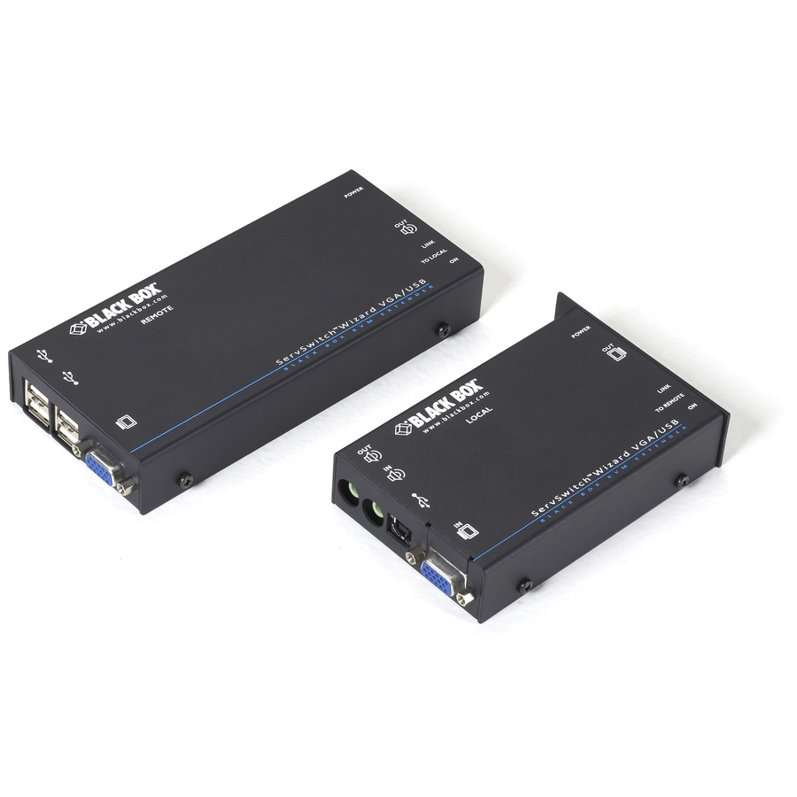 Black Box ServSwitch Wizard USB KVM Extender With Audio