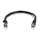 C2G 1ft Cat5e Ethernet Cable - Snagless Unshielded (UTP) - Black