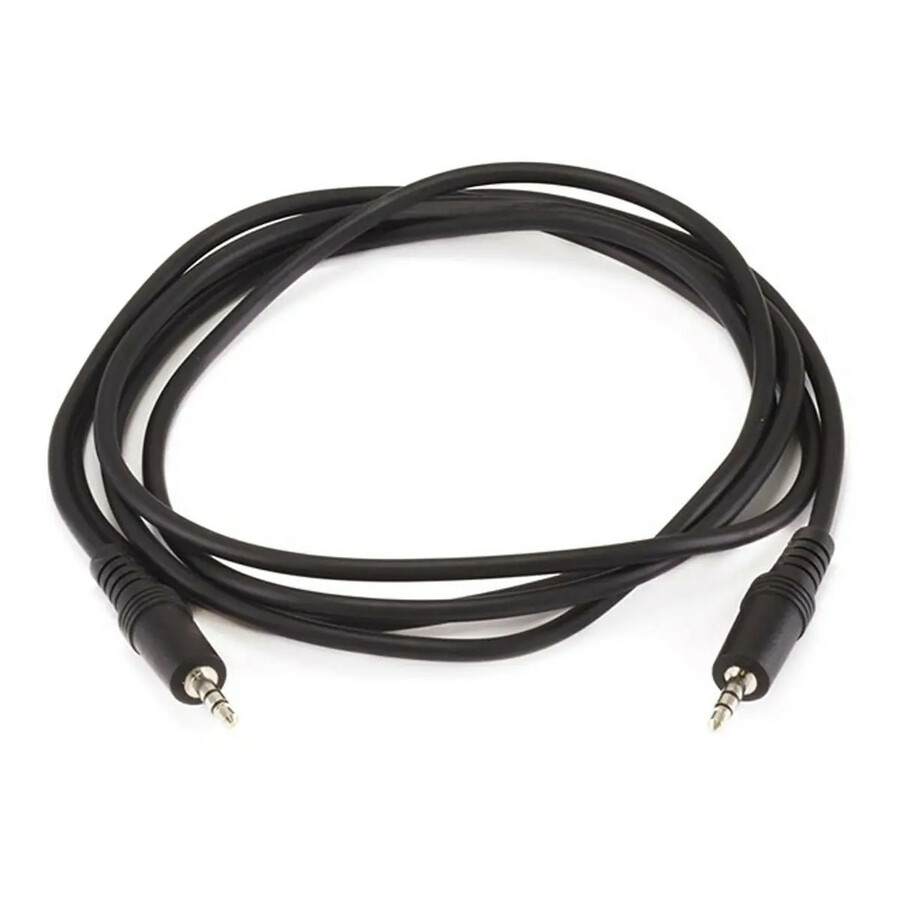 Monoprice 6ft 3.5mm Stereo Plug/Plug M/M Cable - Black