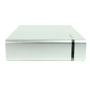 Rocstor CommanderX EC31 2TB 3.5" External Hard Drive - USB 3.1 / USB 3.0 - SATA - 7200rpm - Desktop - Silver - AES 256-bit Encryption Standard - FIPS 140-2 - ENCYPTED EXT DRIVE 3XTOKEN KEY