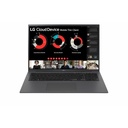 LG gram 17ZT90R-G.AX34U1 17" Notebook - WQXGA - 60 Hz - Intel Core i3 13th Gen - 8 GB - 256 GB PCI Express NVMe 4.0 SSD - Charcoal Gray