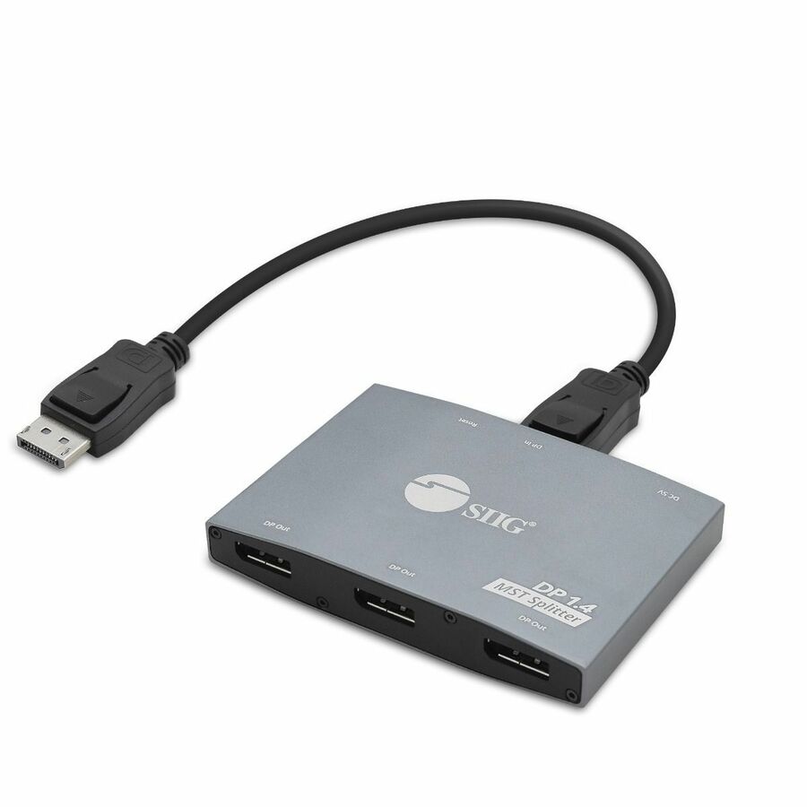 SIIG 1x3 DisplayPort 1.4 to DisplayPort MST Splitter