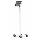 Compulocks iPad Pro M4 & M5 13" , Apex Enclosure Rolling Cart - Rise Freedom White