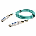 AddOn Arista Networks Compatible TAA Compliant 100GBase-AOC QSFP28 to QSFP28 Active Optical Cable (850nm, MMF, 7m)