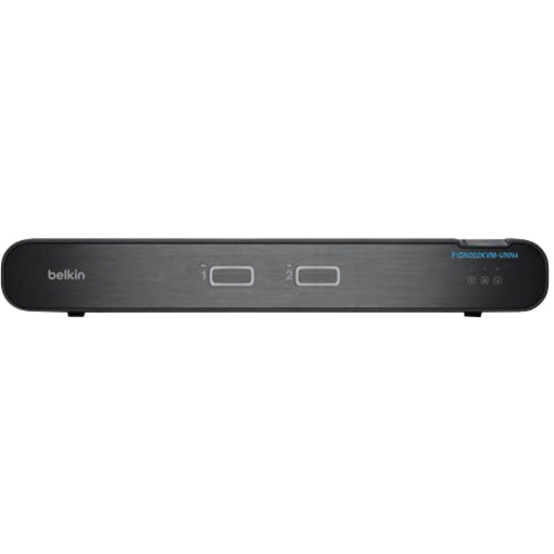 Belkin Universal 2nd Gen Secure KVM Switch, 2-Port Dual Head No CAC