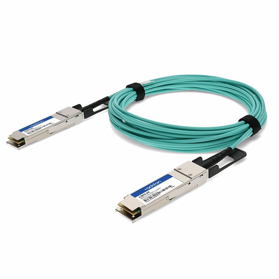 AddOn HP® JL287A Compatible TAA Compliant 40GBase-AOC QSFP+ Active Optical Cable (850nm, MMF, 7m)