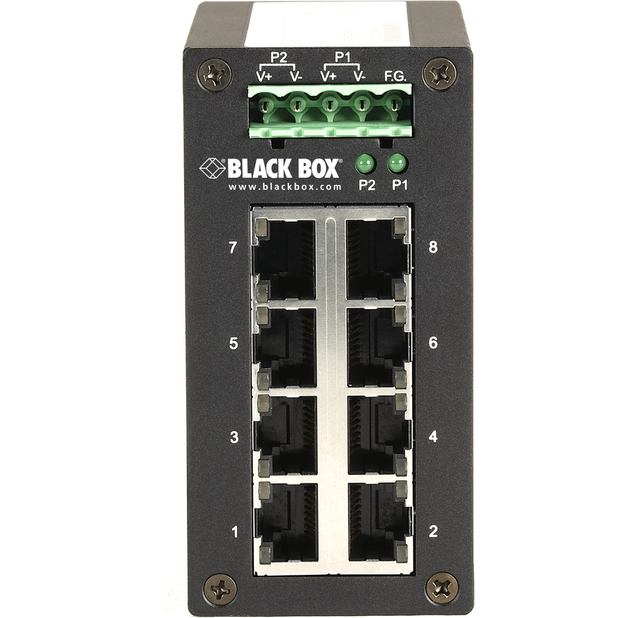 Black Box 8PT Gb HRD SWT RJ45