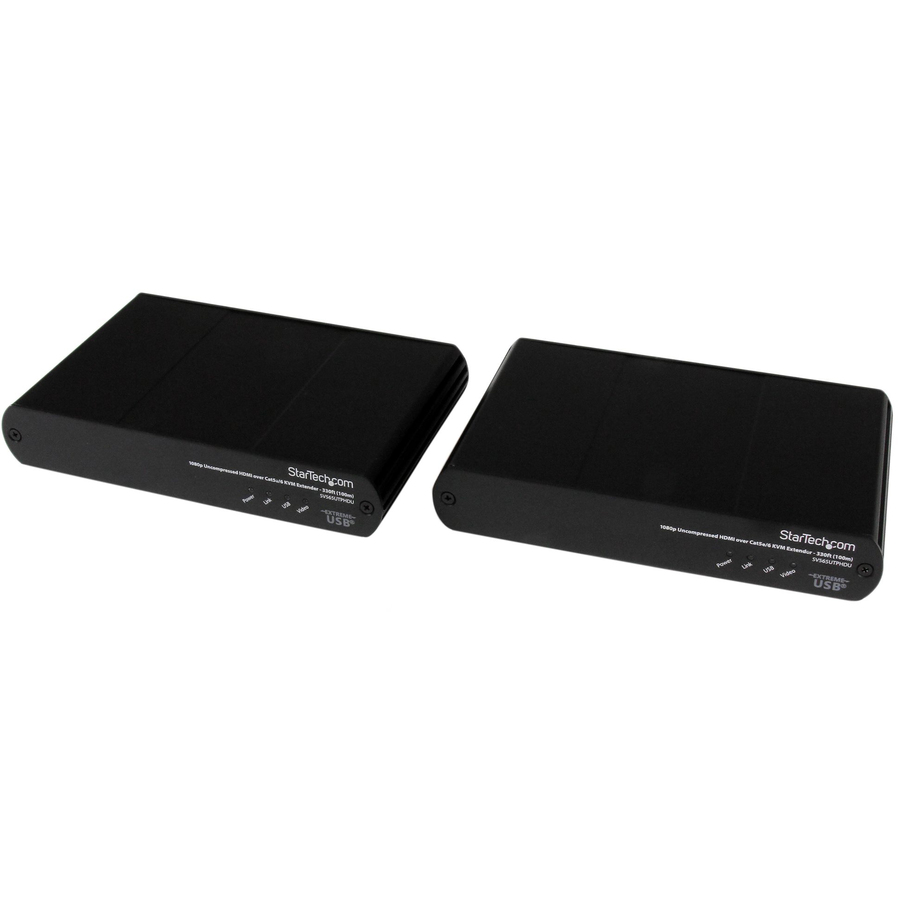 StarTech USB HDMI over Cat 5e / Cat 6 KVM Console Extender w/ 1080p Uncompressed Video - 330ft (100m)