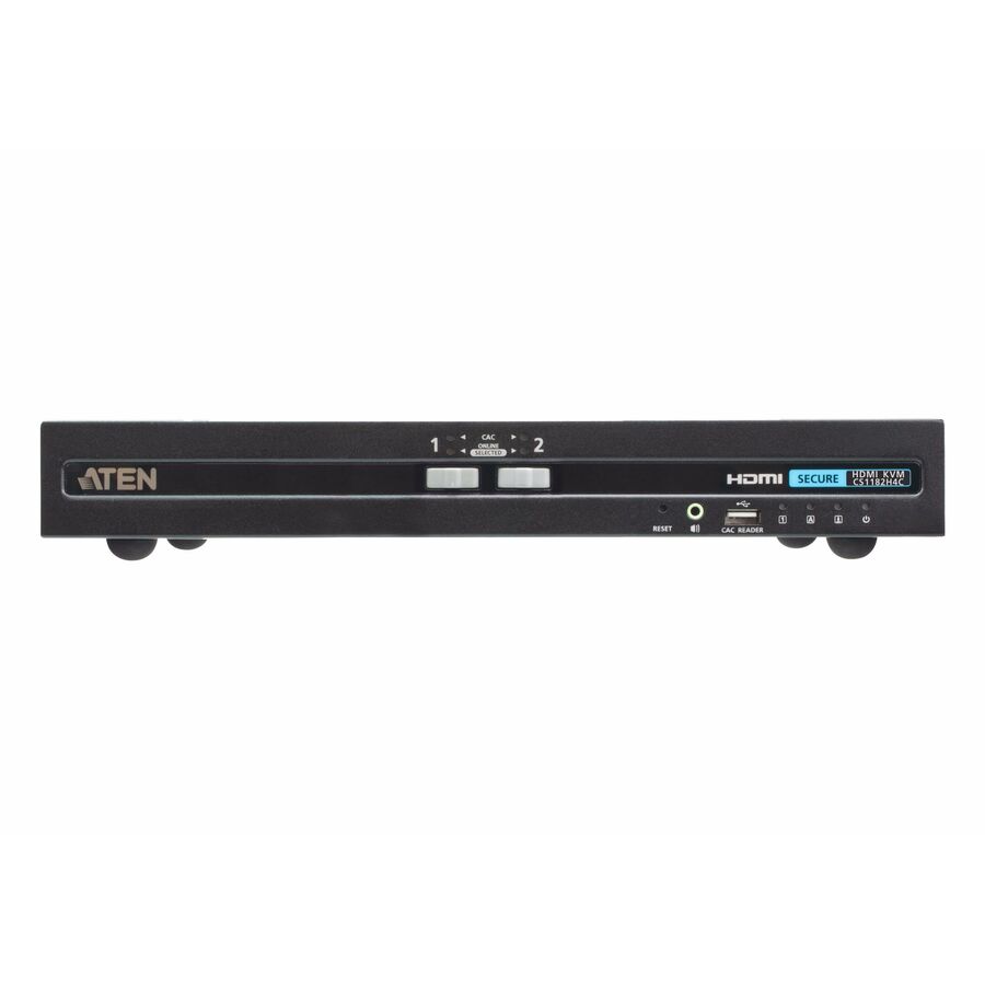 ATEN 2-Port USB HDMI Secure KVM Switch with CAC (PSD PP v4.0 Compliant)