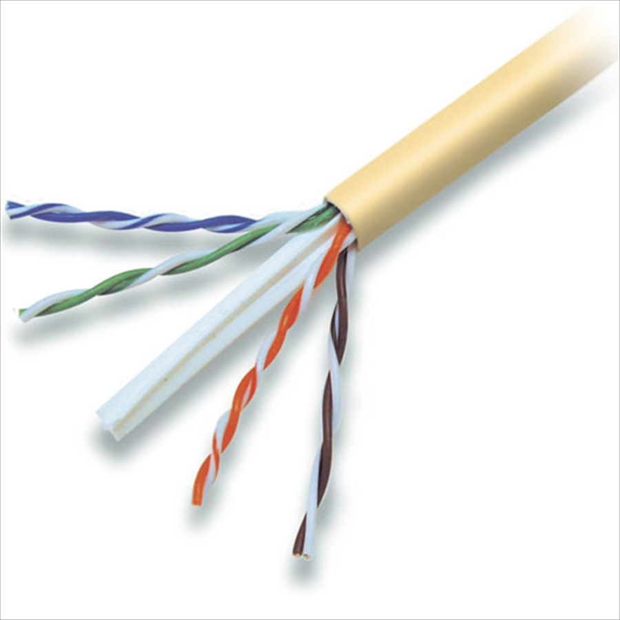 Belkin Cat. 6 UTP Bulk Cable - 500ft - Yellow
