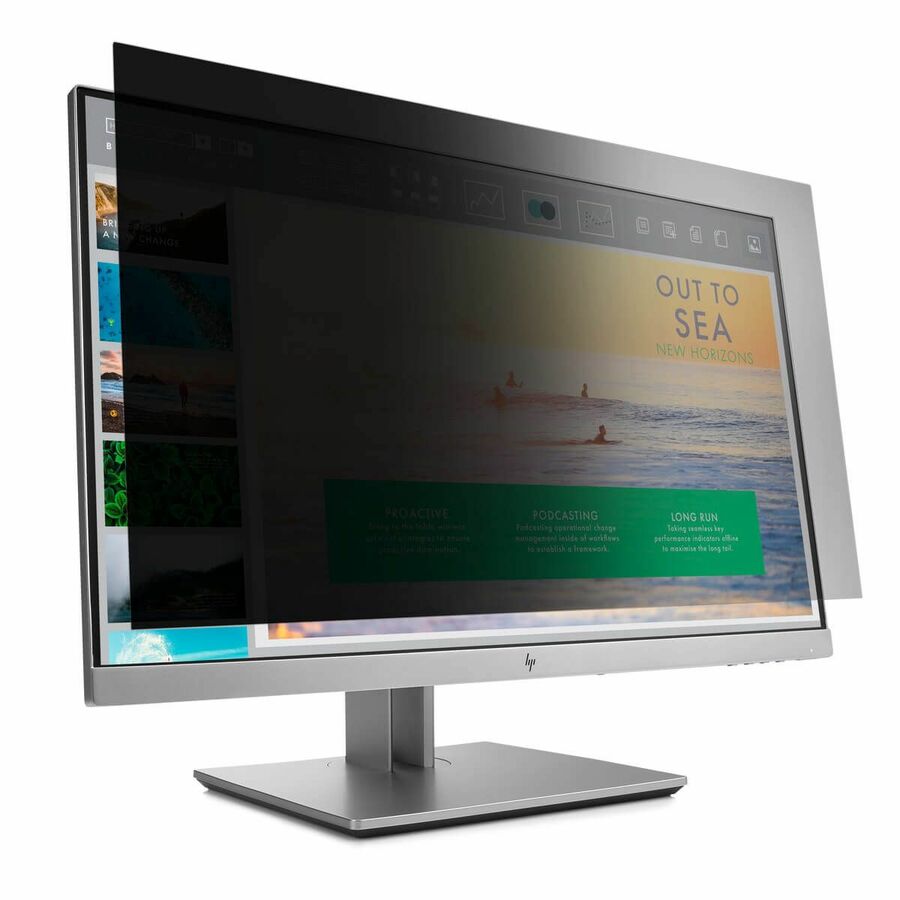 Targus 4Vu Privacy Screen for HP EliteDisplay E233 and HP Z23n G2, Landscape Clear