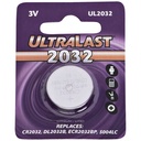 NABC UltraLast UL2032 Lithium Button General Purpose Battery