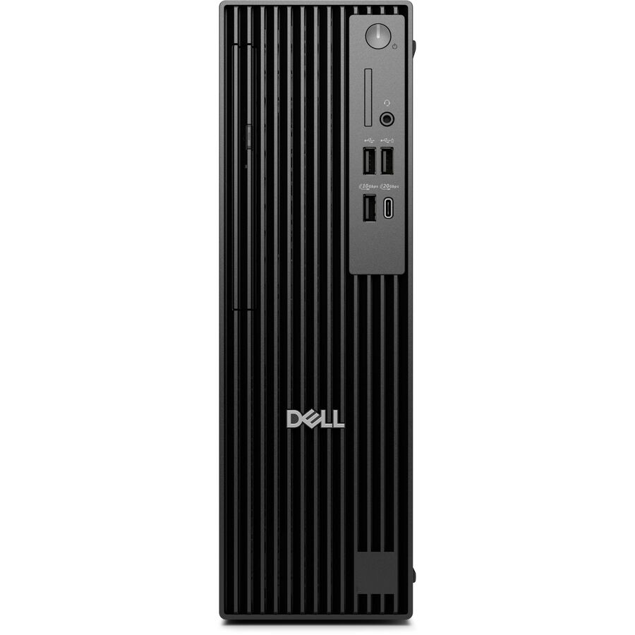 Dell Pro Slim Plus QBS1250 Desktop Computer - Intel Core Ultra 5 235 - 16 GB - 512 GB SSD - Slim PC - Standard Black