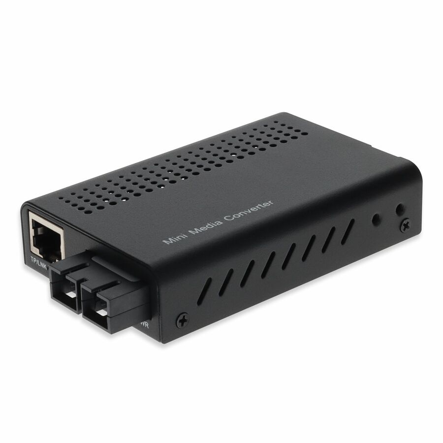 AddOn 10/100/1000Base-TX(RJ-45) to 1000Base-FX(SC) MMF 1310nm 2km Mini Media Converter
