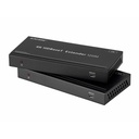 Monoprice Blackbird 4K HDBaseT Extender Kit, 120m, HDR, 18Gbps, 4K@60Hz, YCbCr 4:4:4, HDCP 2.2, PoC, RS-232, Loop Out and Bidirectional IR