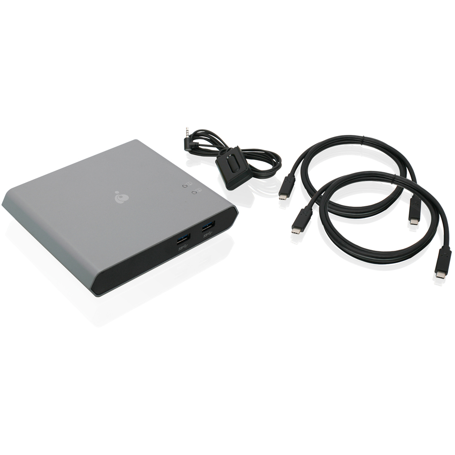 IOGEAR Access Pro™ 2-Port USB-C KVM Switch (TAA Compliant)