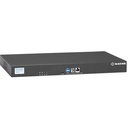Black Box LES1700 Series Console Server - POTS Modem, Dual 10/100/1000 - 256 MB - DDR2 SDRAM - Twisted Pair, Optical Fiber - 2 Total Expansion Slot(s) - 2 x Network (RJ-45) - 2 x USB - 32 x Serial Port - Phone Line (RJ-11) - 10/100/1000Base-T - Gigabit Ethernet - Management Port - Rack-mountable - TAA Compliant