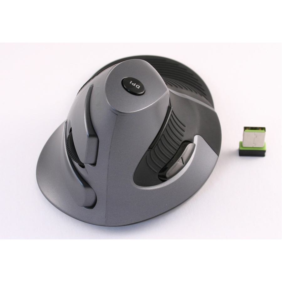 WIRELESS VERTICAL MOUSE DPI SWITCH 800 1200 1600