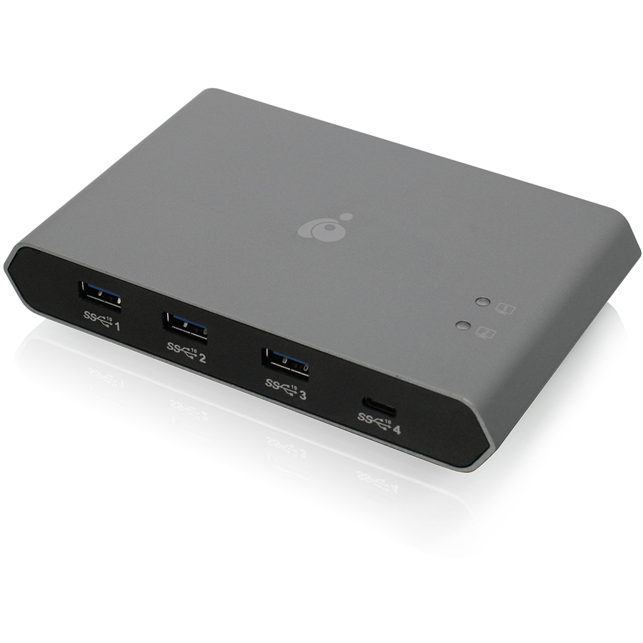 IOGEAR Access Pro USB-C 2-Port Keyboard Mouse & Peripheral Switch (TAA Compliant)