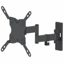 Wall Mount for TV & Monitors (Full Motion), For screens 13" to 42" , VESA compatability: all between 75x75mm and 200x200mm - check the dimensions of the four mounting holes on back of screen to ensure it fits, Max 20kg, Black, Bracket