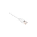 Unirise Cat.5e Patch Network Cable - 50 ft Category 5e Network Cable for Network Device - First End: 1 x RJ-45 Network - Male - Second End: 1 x RJ-45 Network - Male - Patch Cable - White