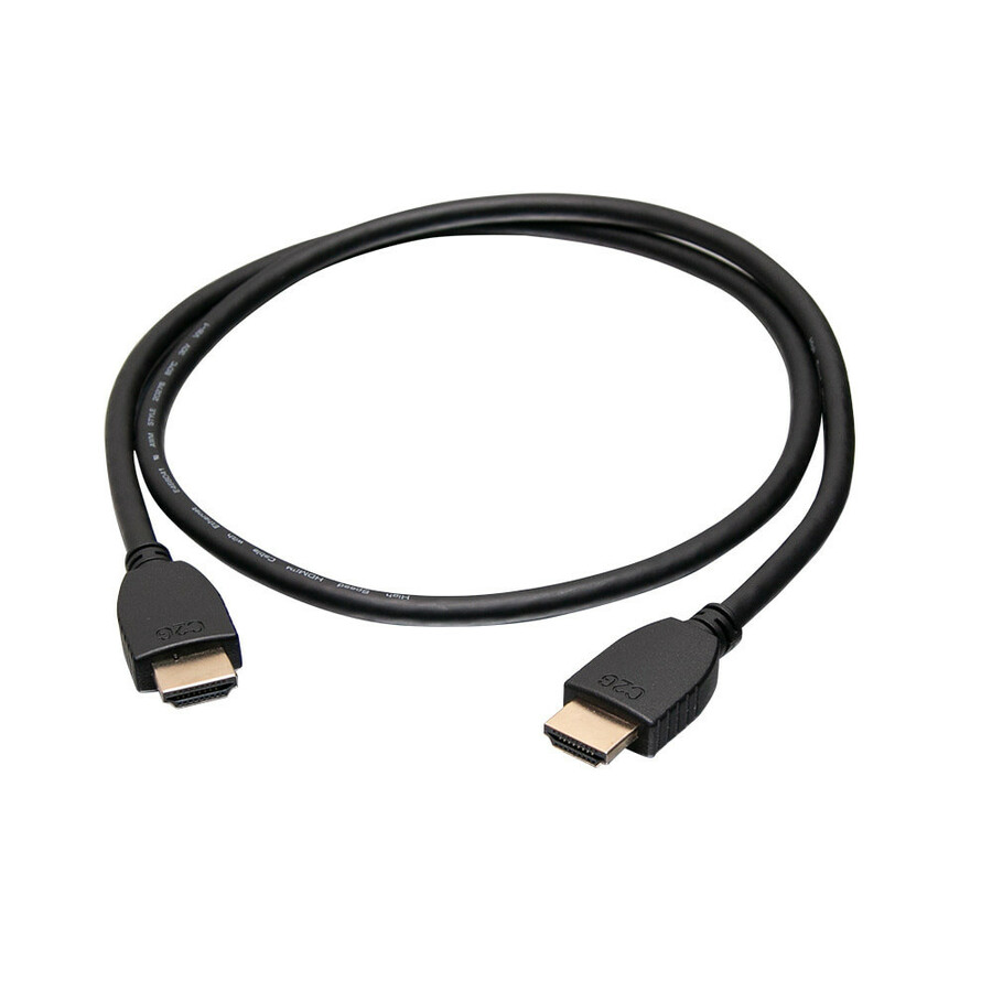 C2G Core Series 3ft High Speed HDMI Cable with Ethernet - 4K HDMI Cable - HDMI 2.0 - 4K 60Hz - 3 Pack