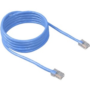 Belkin CAT6 Ethernet Patch Cable, RJ45, M/M - 10 ft Category 6 Network Cable for Network Device - First End: 1 x RJ-45 Network - Male - Second End: 1 x RJ-45 Network - Male - Patch Cable - Gold Plated Connector - Gold Plated Contact - Blue