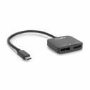 Rocstor Premium USB C to HDMI 2.0 or DisplayPort 1.4a Monitor Adapter - MST Mode