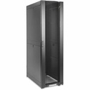 Rocstor SolidRack Rack Cabinet - For Data Center, PDU, Patch Panel, LAN Switch, UPS, Server - 45U Rack Height42.10" Rack Depth - Floor Standing Enclosed Cabinet - Black - Cold-rolled Steel (CRS) - 2314 lb Dynamic/Rolling Weight Capacity - 3300 lb Static/Stationary Weight Capacity