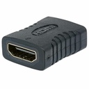HDMI Straight Coupler/Connector, 4K@60Hz, Suitable for ALL 4K & 1080p uses, Connect HDMI cables up to 5m on each side, Black, Female/Female, Ultra HD 4k x 2k,Lifetime Warranty,Fully Shielded,Gold Plated Contacts,Premium High Speed. Equivalent to GCHDMIFF