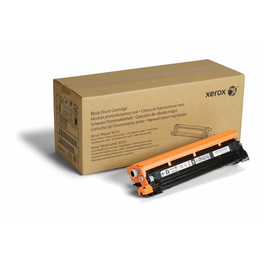 Xerox Black Drum Cartridge For Phaser 6510 / WorkCentre 6515, 48K Pages