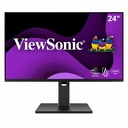 ViewSonic VG2458 24 Inch 1080p Docking Monitor, IPS Display with 100W USB-C for Smooth Home and Office Productivity, Full Ergonomic Adjustability, RJ45, HDMI, 5-Port USB Hub, and DisplayPort Inputs