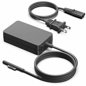 BTI W8Z-00001-BTI 15V 65W AC ADAPTER W8Z-00001, SURFACE BOOK, BOOK 2, GO, GO 2, GO 3, LAPTOP, LAPTOP 2, LAPTOP 3, LAPTOP 4, LAPTOP 5, LAPTOP STUDIO, PRO 3, PRO 4, PRO 5, PRO 6, PRO 7, PRO 7 PLUS, PRO 8, PRO 9, PRO X