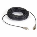 Black Box DisplayPort 1.4 Active Optical Cable (AOC) - 8K60, 32.4 Gbps, 30-m (98.4-ft.) - 98.43 ft Hybrid Fiber Optic A/V Cable for Audio/Video Device, Receiver, Transmitter, Display, Video Wall, Video Extender - First End: 1 x DisplayPort 1.4 Digital Audio/Video - Male - Second End: 1 x DisplayPort 1.4 Digital Audio/Video - Male - 32.4 Gbit/s - Supports up to 7680 x 4320 - Nickel Plated Connector - LSZH