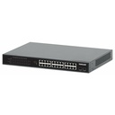 Intellinet 24-Port Gigabit Ethernet PoE+ Switch with 2 SFP Ports