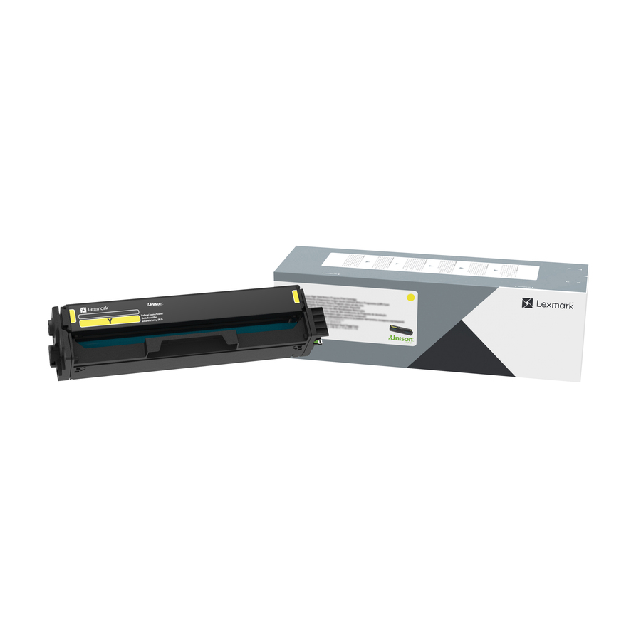 Lexmark Original High Yield Laser Toner Cartridge - Yellow Pack