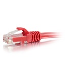 C2G 30ft Cat6a Snagless Unshielded (UTP) Network Patch Ethernet Cable-Red