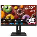 Philips S-line 222S9JML 22" Class Full HD LED Monitor - 16:9 - Textured Black