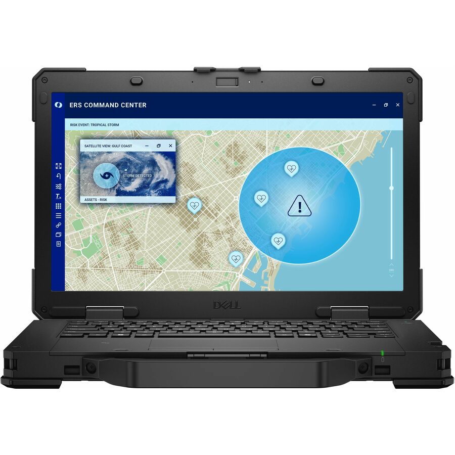 Dell Pro Rugged 14 RB14250 14" Touchscreen Rugged Notebook - Full HD - 60 Hz - Intel Core Ultra 5 14th Gen 135U - 16 GB - 512 GB SSD - English Keyboard - Black