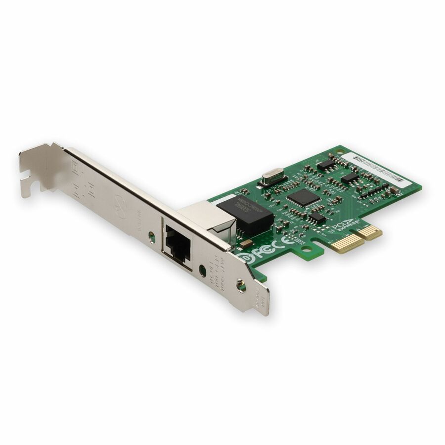 AddOn Intel EXPI9301CT Comparable 10/100/1000Mbs Single Open RJ-45 Port 100m PCIe x4 Network Interface Card