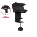 SIIG Powerstrip Clamp Holder with Adjustable Bracket - Black