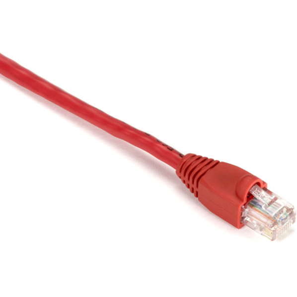 Black Box Gigabase Cat. 5E UTP Patch Cable - RJ-45 Male - RJ-45 Male - 20ft - Red