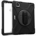 Cellairis Rapture Rugged Carrying Case for 10.9" to 11" Apple iPad Air (6th Generation), iPad Air (5th Generation), iPad Air (4th Generation), iPad Pro (4th Generation), iPad Pro (3rd Generation), iPad Pro (2nd Generation), iPad Pro Tablet - Black