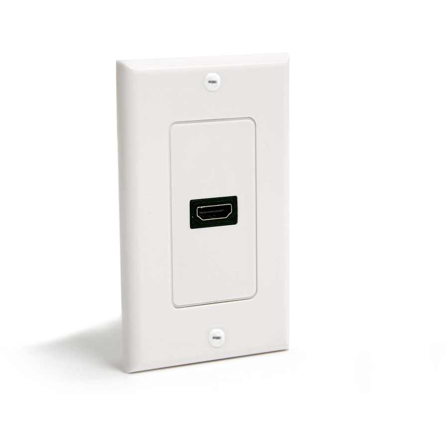 StarTech Single Outlet Female HDMI® Wall Plate White