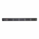 Rack PDU, Basic, Zero U, 16A, 208/230V, (15) C13 - Basic - IEC 60320 C20 - 15 x IEC 60320 C13 - 200 V, 208 V, 230 V - 3680 W - 8.20 ft Cord Length - 0U - Vertical - Rack-mountable